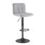 Hikmat Swivel Upholstered Adjustable Height Counter Stool with Metal Frame-68283019