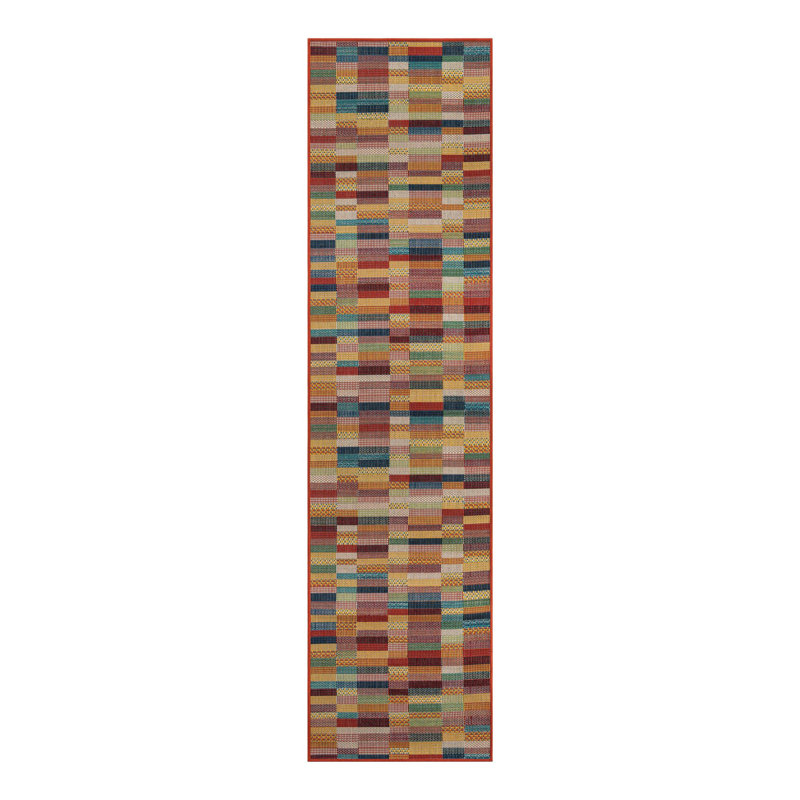 Tapis de couloir intérieur / extérieur en polypropylène tissé à la machine Laverock, Tapis de couloir 2 pi 7 po x 10 pi