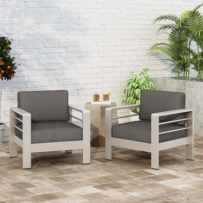 All-Weather Outdoor Lounge Club Chair Set