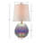 Mercer41 Hanneke Radiant Luminescence: Iridescent Glass Table Lamp