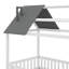 Lit simple en bois avec clôture de protection-1837447233