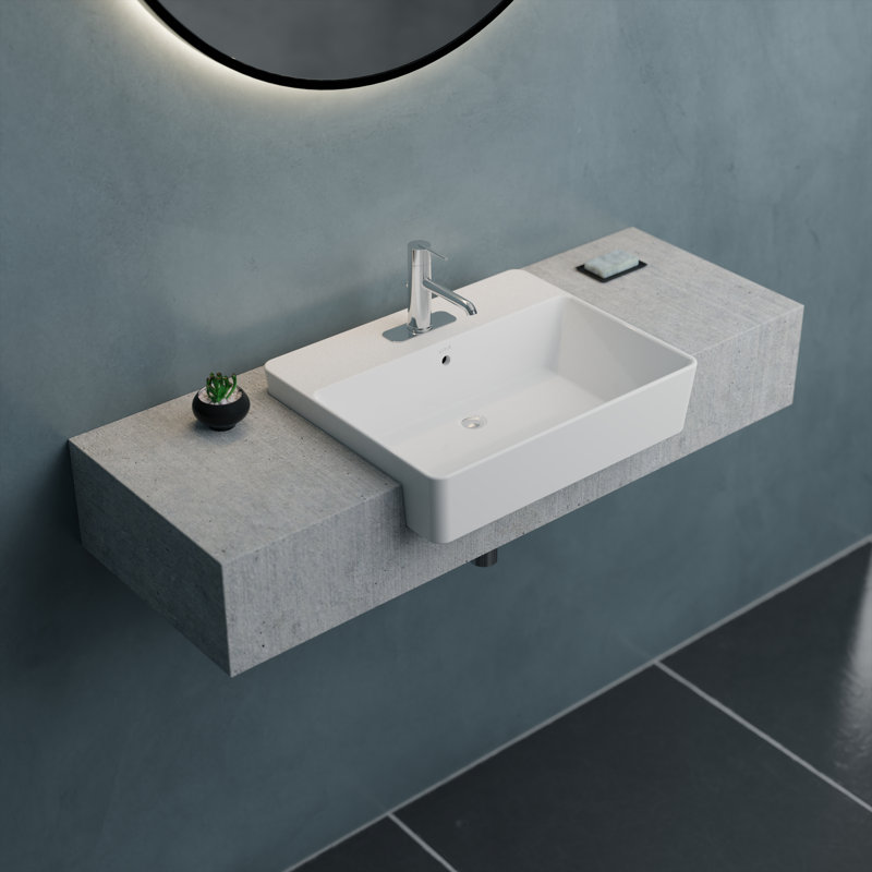 17.38'' L Bathroom Sink