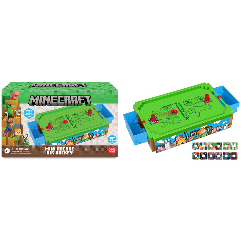 Minecraft Arcade: Mini hockey aérien - Monde