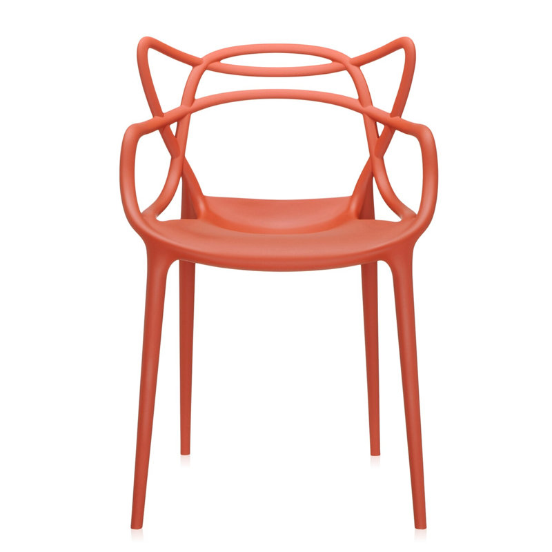 Chaise avec accoudoirs Masters, Rouille