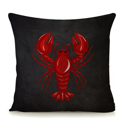  Coussin décoratif en lin intérieur / extérieur Lobster