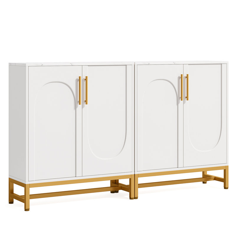 Buffet moderne avec tablettes réglables