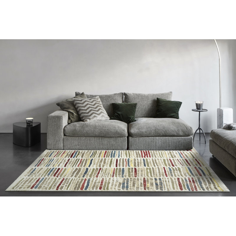 Jayceion Geometric Indoor Rug, Runner 2'2" x 7'5"
