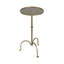 Founders Griege Iron Pedestal Side Table-1569978476