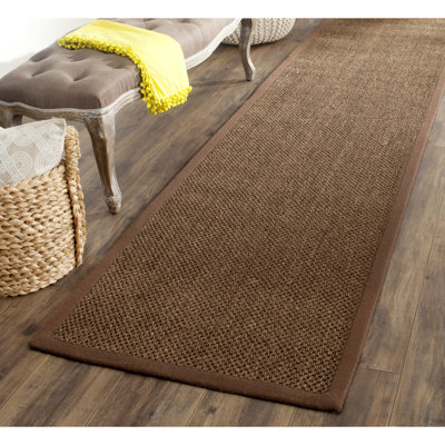Auckland Jute/Sisal Brown Area Rug