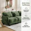 Luxueux canapé surdimensionné en chenille avec design ergonomique et confort semblable à un nuage - Canapé modulaire facile à assembler pour une vie moderne-1493712149-1493712137