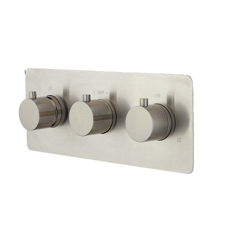 Dax Round Handles And Plate Kit - Chrome Finish For Model Dax-1058