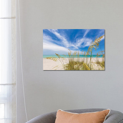 Heavenly Calmness On The Beach by Melanie Viola - Wrapped Canvas Print