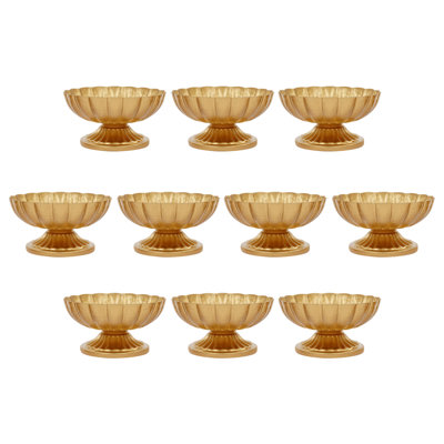 Petits vases bol pour table de mariage