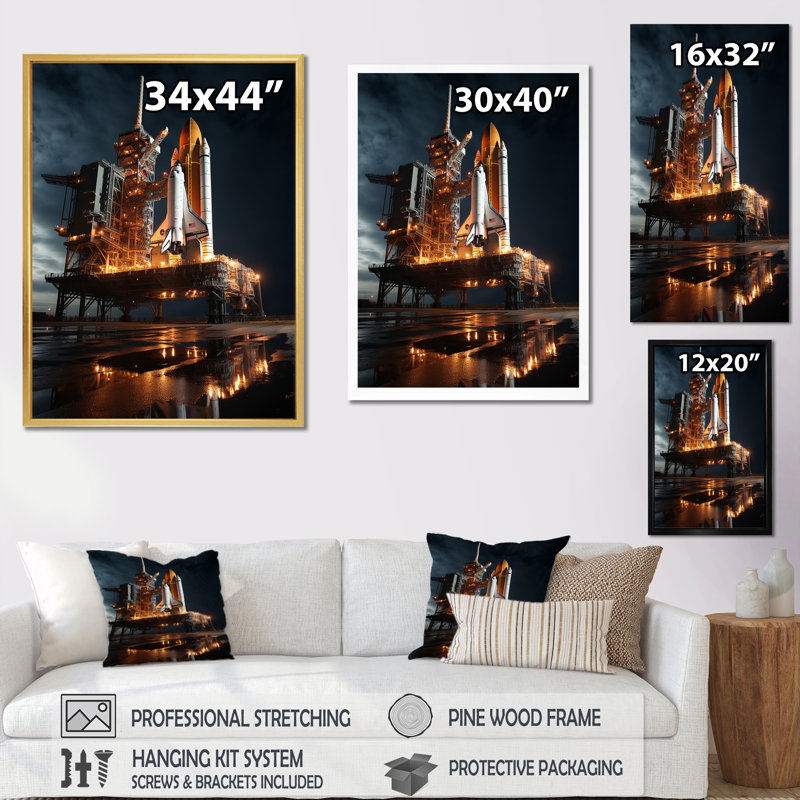 Laureline II, Cadre flottant blanc, H 40 po x l 30 po x P 1,5 po