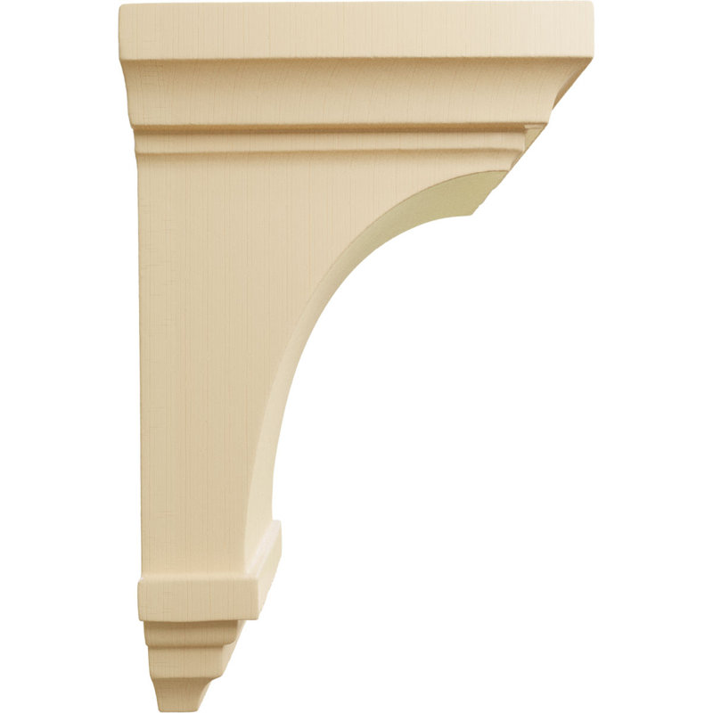 Maple Wood Mini Jefferson Corbel, 3.5" x 3.75" x 6"