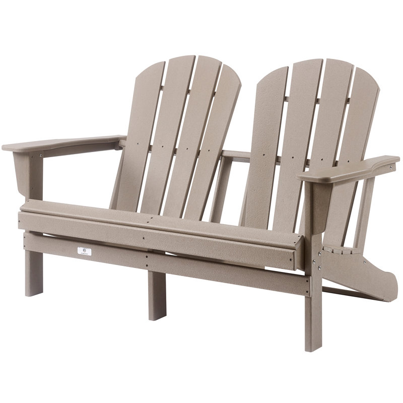 Outdoor Adirondack Chair, Brown