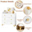 Commode de rangement 3 tiroirs Kids