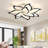 Izzabella 10 - Light 33.4" Acrylic LED Flush Mount-673221477