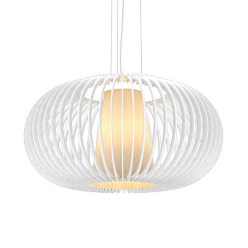 Stecche Di Legno 1 - Light Pendant, 16.38" H x 30.42" W x 30.42" D, Imbuia