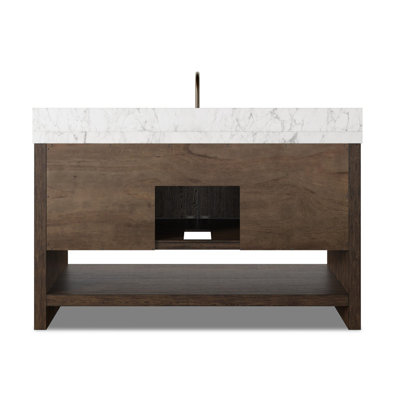 Anthem Single Vanity, Satin Espresso Oak