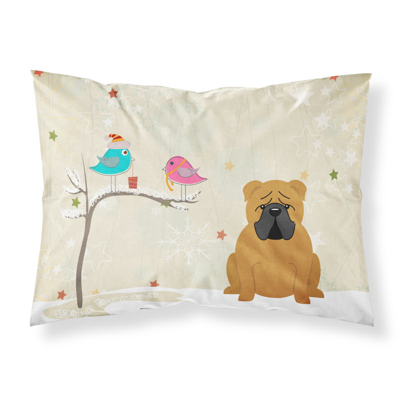 Microfiber, Red English Bulldog