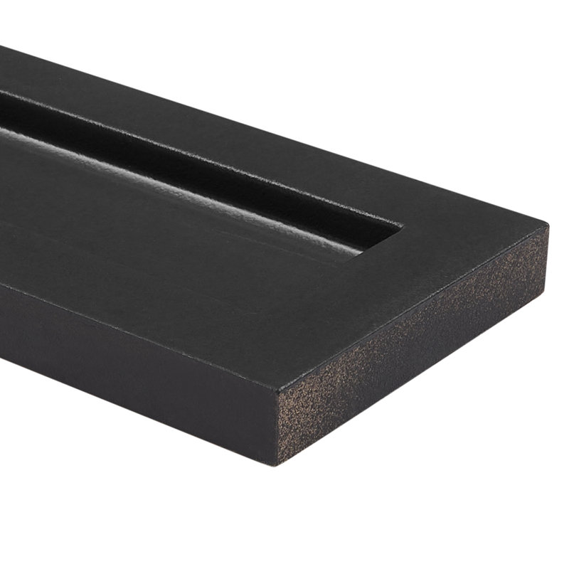 Arlo 3X11 3D Matte Ceramic Wall Tile, Black