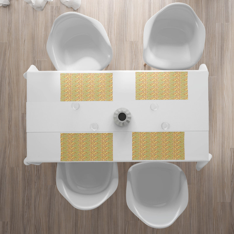 Polyester Sports Rectangle Placemat