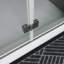 34 po X P 72 po H Porte de douche à cadre pliable au fini noir mat-111031174