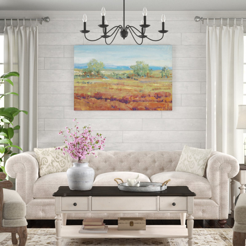 'Red Clay II' by Timothy O' Toole - Painting Print, Wrapped Canvas, 81cm H x 122cm W