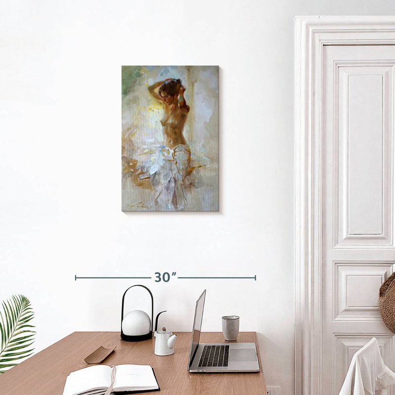 Leisha Model By The Window, 24" H x 16" W
