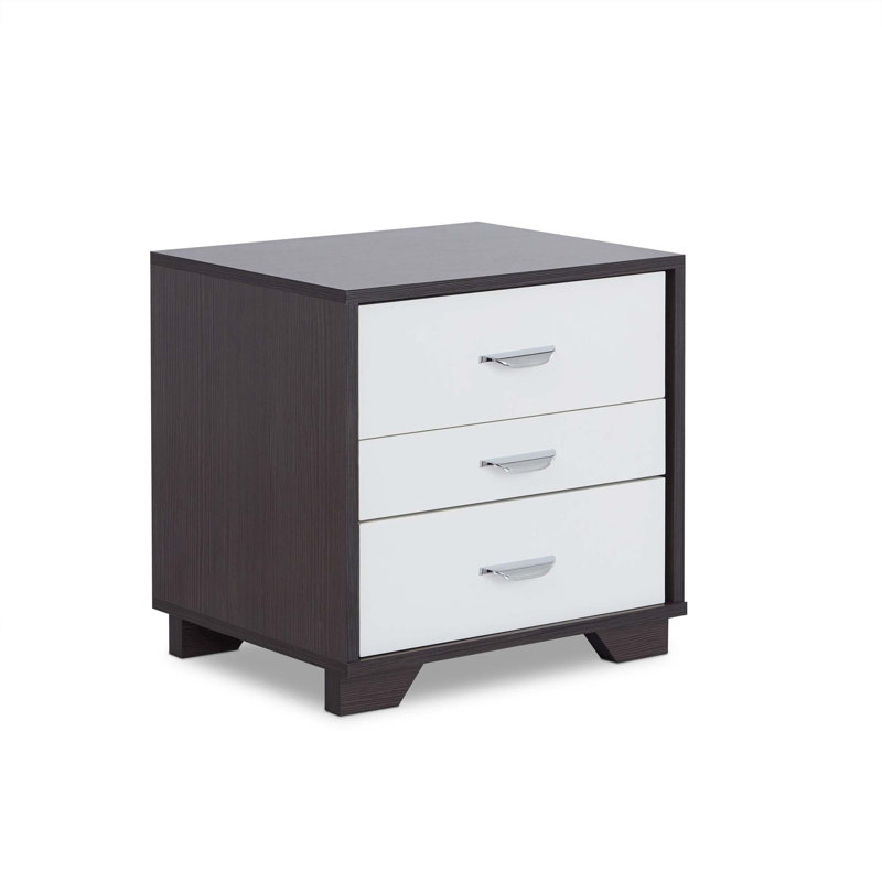 Chic Rectangular Accent Table With Multiple Drawers