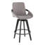 Tabouret de comptoir à hauteur fixe avec pivot