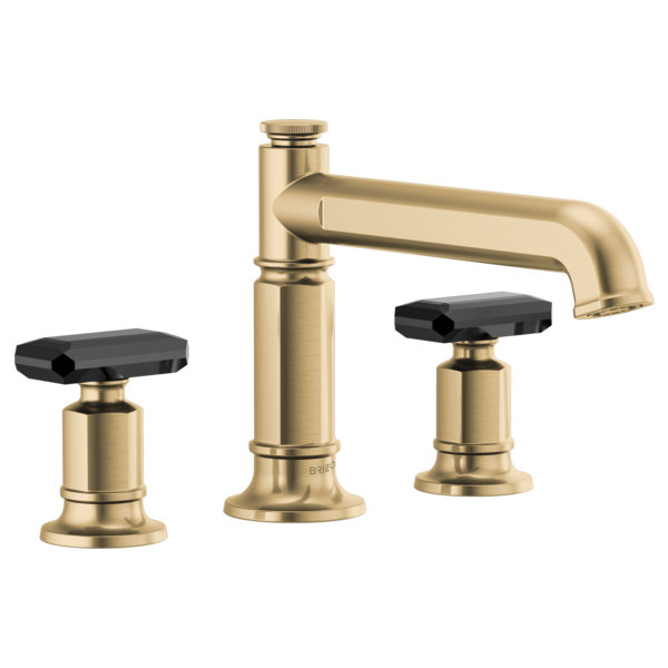 Invari® Roman Tub Faucet, Luxe Gold, Knob