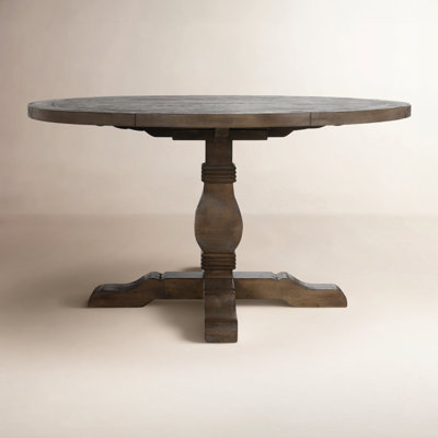 Bowdoin Pine Round Solid Wood Dining Table