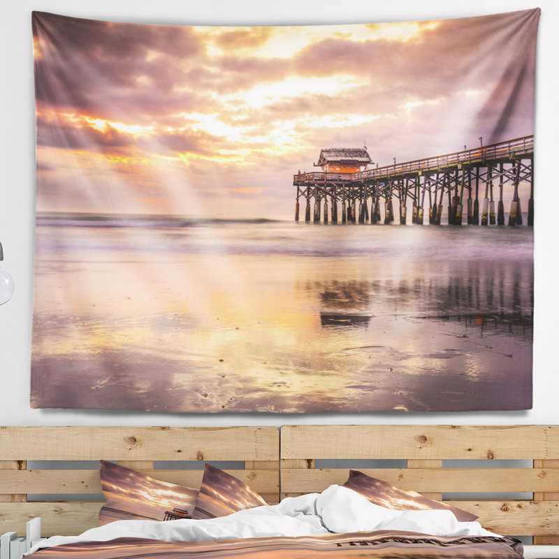 Tapisserie Cocoa Beach, Floride, H 32 po x l 39 po