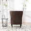 Fauteuil d'appoint à haut dossier 28 po