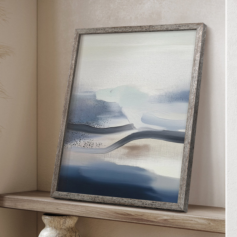 ABSTRACT Series DCCCLXV, reproduction encadrée - bois massif, H 21 po x l 17 po