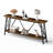 70.9 Inch Extra Long Sofa Table Console Behind Entryway Table Sofa Table With 2 Tier Storage Shelves-311185492