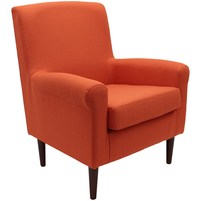 Ronald Upholstered Armchair, Klein Saffron Basketweave