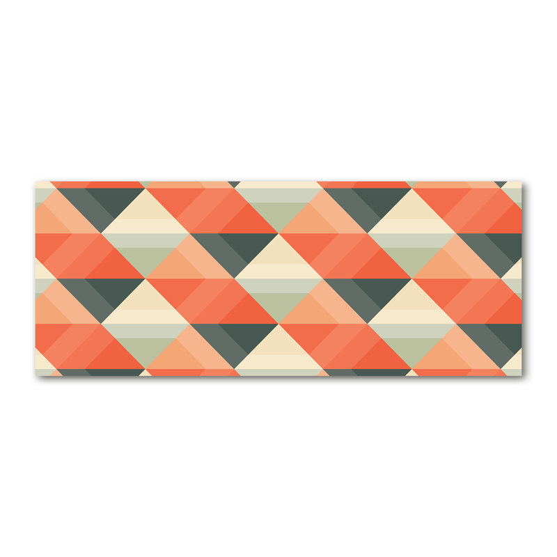 Geometric Background - Wrapped Canvas Print
