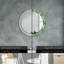 Huldar Glass Flat Wall Mirror