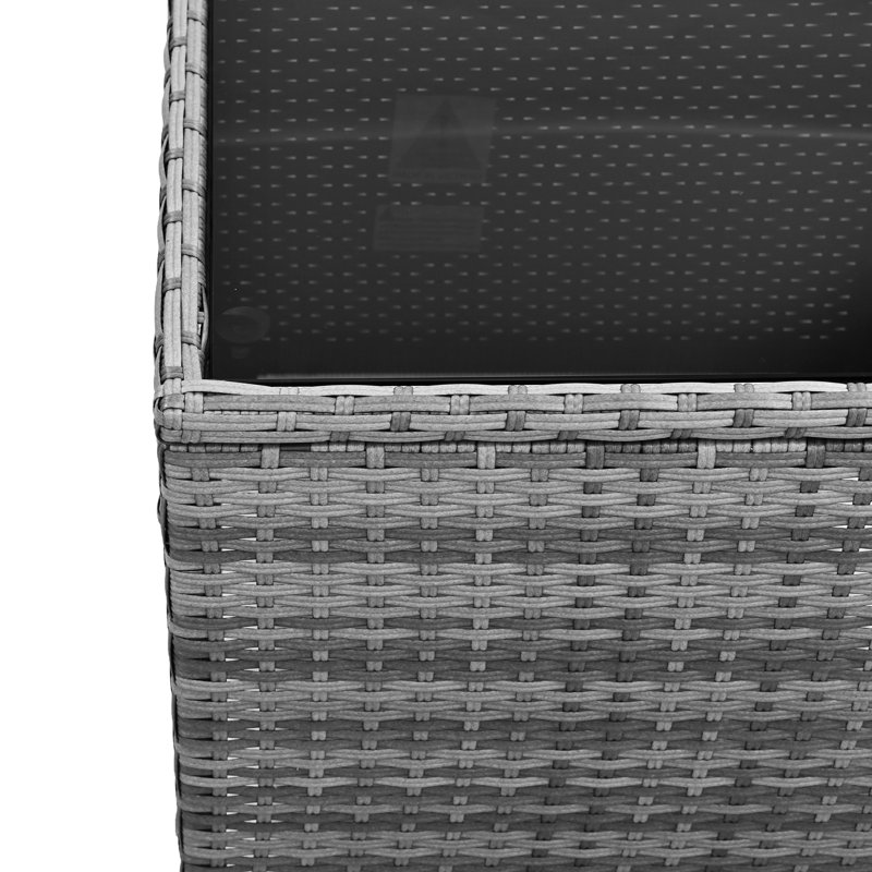 Deux pour l'extérieur avec table ajustable et acier galvanisé transforment votre cour, votre piscine et votre balcon en un cadre relaxant et confortable qui rehausse la beauté