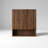 Wall-Mounted Striped Bathroom Storage Cabinet with Doors,Shelf,Open Compartment - Over-The-Toilet Organizer-1280717696