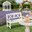 Banc de jardin de style nordique, banc de jardin en bois