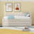 3 Drawers Upholstered Daybed with Twin Trundle-307588553-307588555
