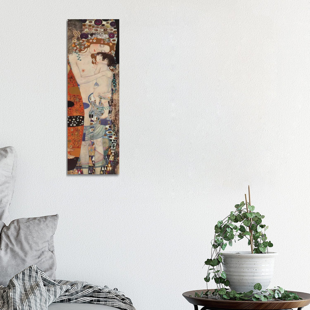 Three Ages Of Woman, Vertical by Gustav Klimt - Painting on Canvas