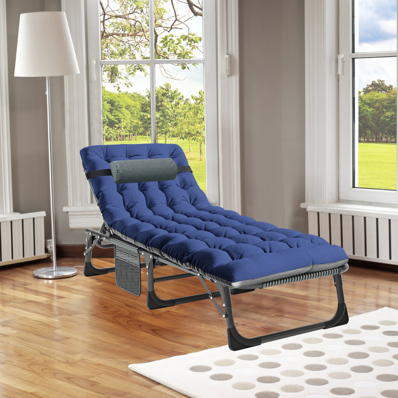 Chaises de plage avec roulettes, chaise de plage robuste 2 en 1 avec abat-jour, parfaite pour la plage