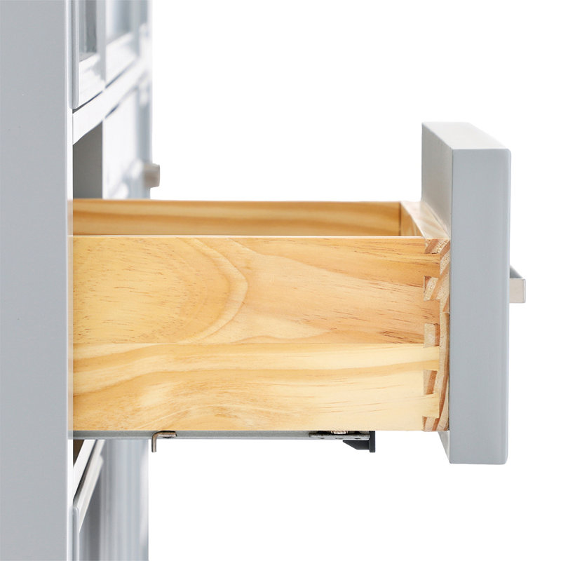 Ensemble de meuble-lavabo simple 55 po Bergerac, Gris