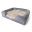 Lit avec surmatelas en mousse à mémoire de forme PupListro-50320854