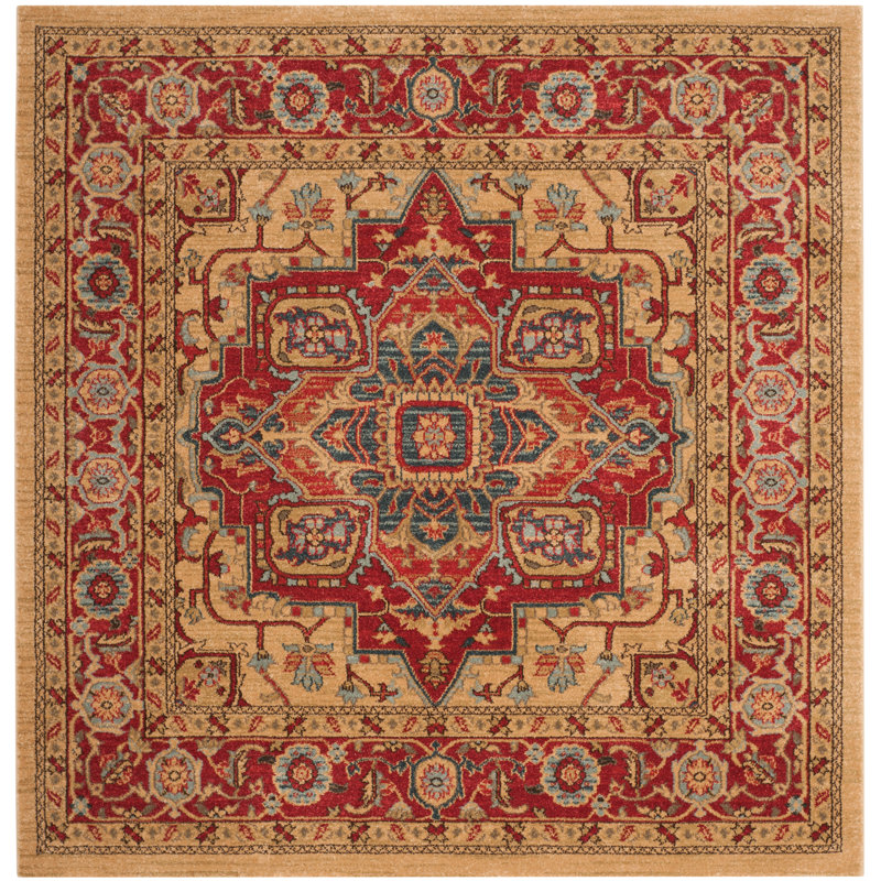 Clarion Performance Oriental Rug, Square 3'